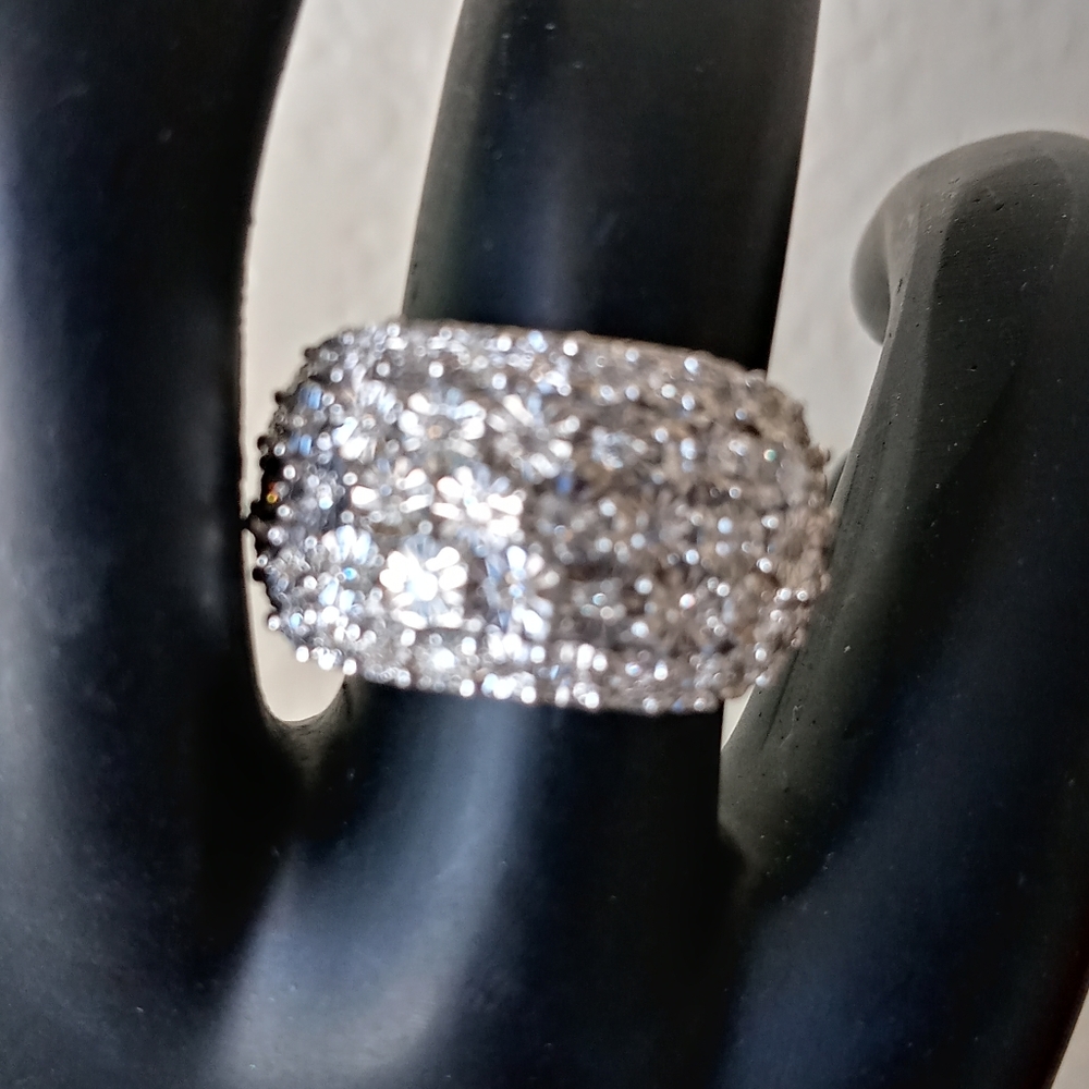 DIAMOND GENUINE REAL DIAMOND'S RING NWT - Picture 5 of 6